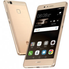 Telefon mobil Huawei P9 Lite, Dual Sim, 16GB, 4G, Gold nou la cutie foto