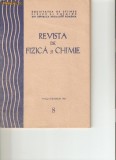 Revista de fizica si chimie, august 1985