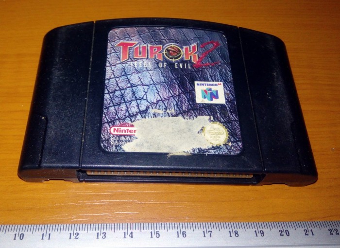 CASETA JOC NINTENDO / NES -TUROK 2 SEEDS OF EVIL