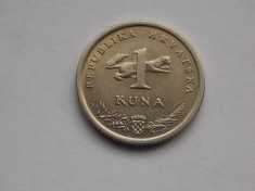 1 KUNA 1999 CROATIA COMEMORATIVA foto