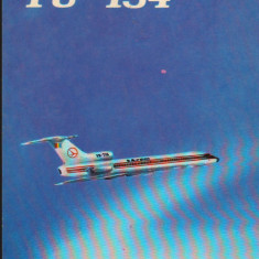 CPI (B9620) CARTE POSTALA - BUCURESTI. TAROM, AVION TU-154