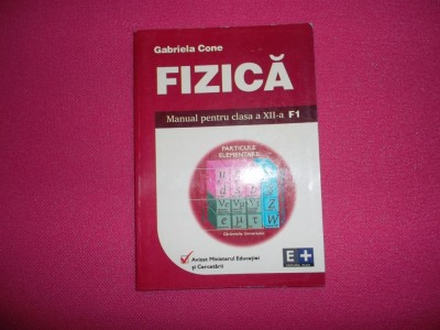 Fizica - Gabriela Cone manual a 12-a foto