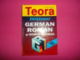 Dictionar German-roman Roman-german Alexandru Roman, Mihail Isbasescu