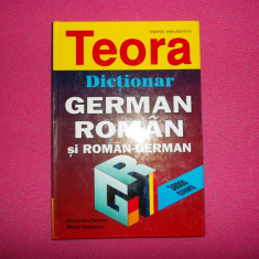 Dictionar German-roman Roman-german Alexandru Roman, Mihail Isbasescu