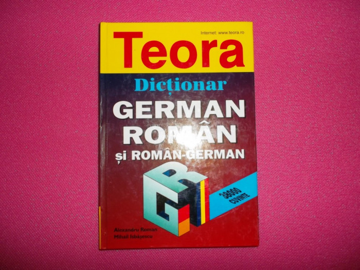 Dictionar German-roman Roman-german Alexandru Roman, Mihail Isbasescu