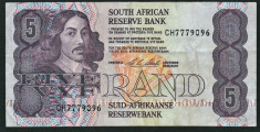 Africa de Sud 5 Rand C.L.Stals [2] 1990-94 119e foto