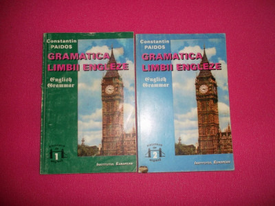 Gramatica Limbii Engleze (english Grammar)-constantin Paidos foto