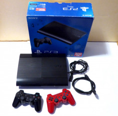 Consola Sony Playstation 3 Super Slim, 500GB + 38 jocuri, PS3 foto