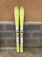 Ski schi powdeer Salomon BBR Lime lite 150cm 160cm x7.4 foto
