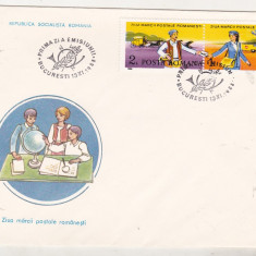 bnk fil FDC - Ziua marcii postale romanesti 1988