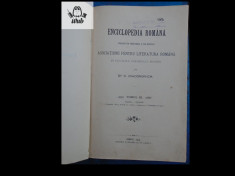 Enciclopedia Romana Dr C Diaconovich tomul III Sibiu 1904 foto