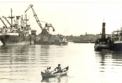 CP Z1107 -BRAILA. VEDERE DIN PORT -RPR -CIRCULATA 1968 foto