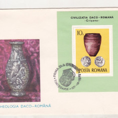 bnk fil FDC - Arheolodia daco-romana 1976