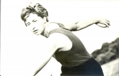 CP Z1121 -LIA MANOLIU -CAMPIOANA OLIMPICA LA ARUNCAREA DISCULUI, MEXIC, 1968. foto