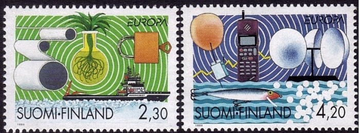 Finlanda 1994 - cat.nr.1214-5 neuzat,perfecta stare(z)