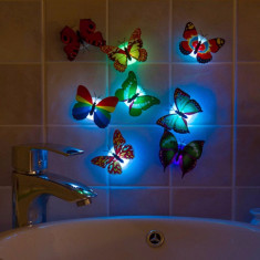 Fluture Lampa Colorat Luminoasa Lampa Decorativa Stickere LED foto