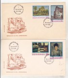 Bnk fil FDC - Reproduceri de arta - Impresionismul - 1974, Romania de la 1950