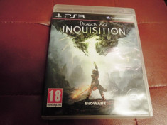 Joc Dragon Age Inquisition, PS3, original, alte sute de jocuri! foto