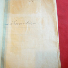 Manuscris al lui Sandu Tzigara-Samurcas- Invocations ,in lb.franceza