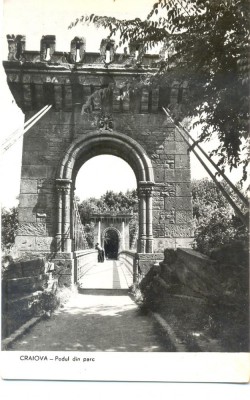 CP Z1109 -CRAIOVA -PODUL DIN PARC -CIRCULATA 1960 foto