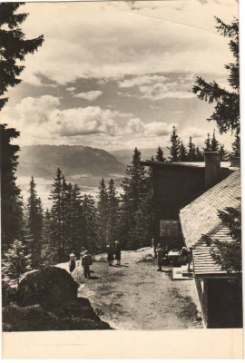 CPI (B9658 ) CARTE POSTALA - CABANA POSTAVARUL. VEDERE SPRE PIATRA CRAIULUI, RPR foto