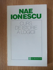 CURS DE ISTORIA LOGICII- NAE IONESCU foto