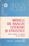 AL. HANTA - MODELE DE ANALIZE LITERARE SI STILISTICE