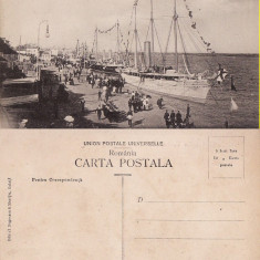 Galati- Portul- Vapoare de razboi- rara