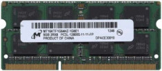 Memorii Laptop SODIMM Micron 8GB DDR3 PC3L-12800S 1600Mhz 1.35V foto