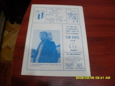 program Rapid Arad - CIL Sighet foto