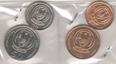 SV * Rwanda LOT 5 - 10 - 20 - 50 FRANCS / AMAFARANGA 2003 - 2009 - 2011 * UNC