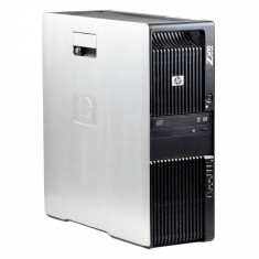 HP Z600 2 x Intel Xeon E5506 2.13 GHz 8 GB DDR 3 ECC 500 GB HDD DVD-ROM 256 MB NVS 290 Tower foto