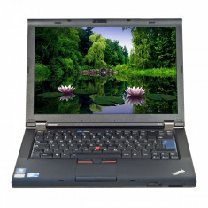 Lenovo ThinkPad T410 14.1 inch LED Intel Core i5-520M 2.40 GHz 4 GB DDR 3 250 GB HDD DVD-RW Webcam Windows 10 Home MAR foto