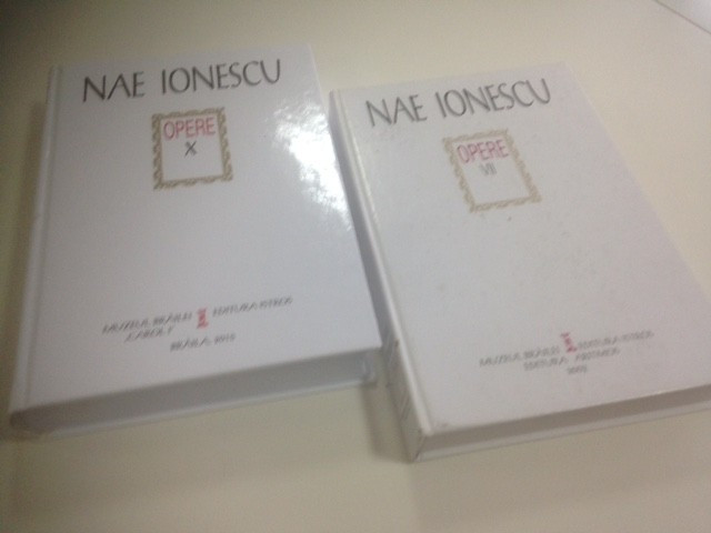 NAE IONESCU OPERE VOL.7- PUBLICISTICA,2( 1924-1926)