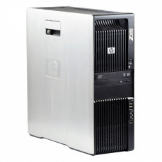 HP Z600 2 x Intel Xeon X5560 2.80 GHz 8 GB DDR 3 500 GB HDD DVD-RW 512 MB Quadro FX 580 Tower foto