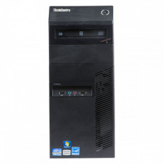 Lenovo ThinkCentre M81 Intel Core i5-2400 3.10 GHz 4 GB DDR 3 250 GB HDD DVD-ROM Tower Windows 10 Home MAR foto