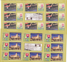 STEMELE DUNARII I,MINISHEET,2010,MNH, ROMANIA. foto