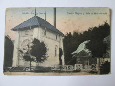 Carte postala Targu Neamt circulata 1921 foto
