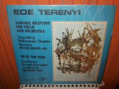 - Y- EDE TERENYI - BAROQUE RHAPSODY FOR CELLO AND ORCHESTRA- DISC VINIL foto