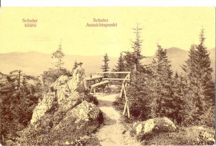 CP Z1196-SCHULER KILATO-SCHULER AUSSICHTSPUNKT-BRASOV ? -NECIRCULATA INTERBELICA