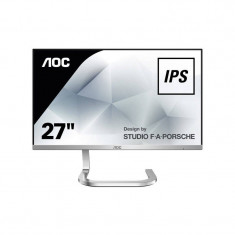 Monitor LED AOC PDS271 27 inch 4ms Silver foto