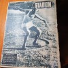 Revista Stadion 3 Noiembrie 1948: 20000 Oameni la Cros, Bucuresti - Program Meci, Stare Buna, 16 Pagini