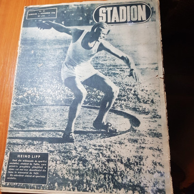 revista stadion 3 noiembrie 1948-20000 de oameni la cros in centru bucurestiului foto