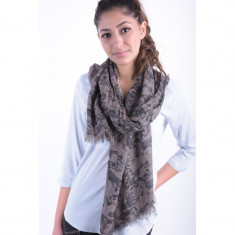 Esarfa Vero Moda Lia Horse Scarf W / O Trim Asphalt foto