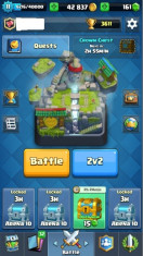 cont clash royale lvl11 foto