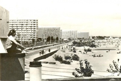 CP Z1174 - MAMAIA. PE PLAJA -CIRCULATA 1969 foto