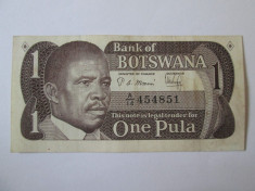 Botswana 1 Pula 1983 foto