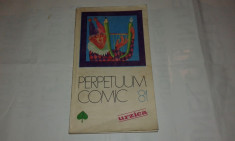 ALMANAH PERPETUUM COMIC URZICA 1981 foto