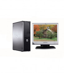 DELL 780 DESKTOP CORE2DUO E8400, 4 GB DDR3, HDD 250 GB CU LCD 17 INCH HP foto