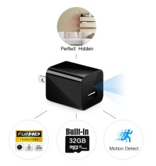 Incarcator cu Camera Ascunsa Wi-Fi, 3 in 1 Video/Foto/Detectie miscare foto